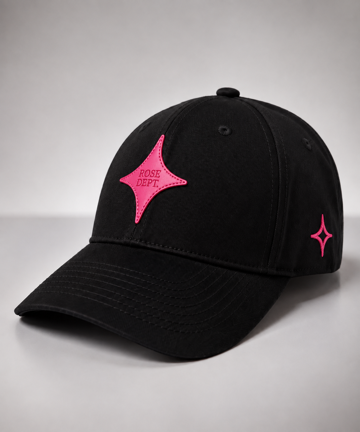 Rose 4-Point Cap