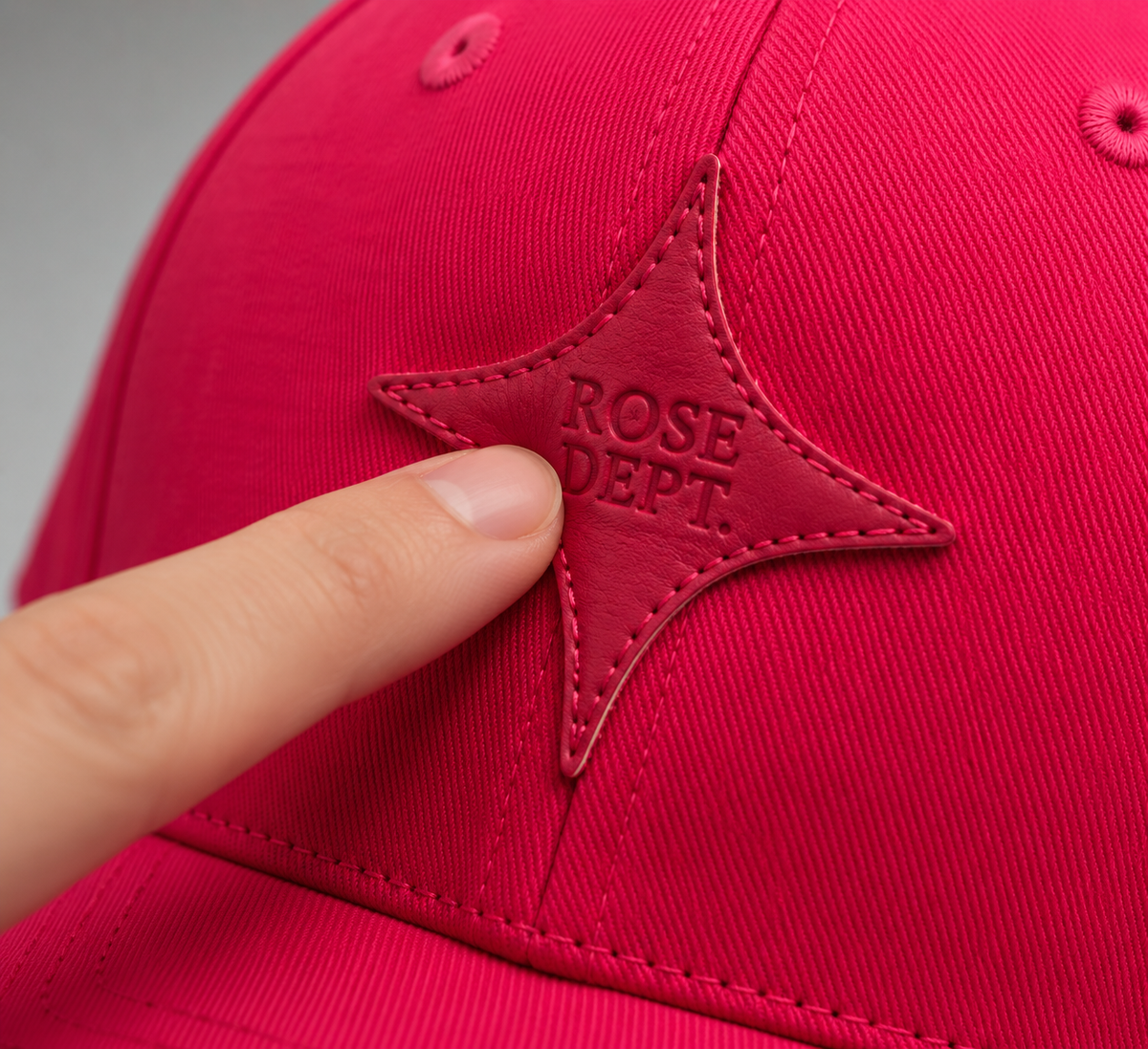 Rose 4-Point Cap